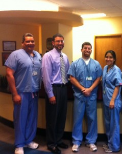 Walter Nance, Tom Giordano, John Tunney, Karla Pablo Mora